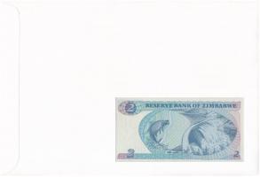 Zimbabwe 1994. 2D borítékban, alkalmi bélyeggel és bélyegzéssel T:I
Zimbabwe 1994. 2 Dollars in env...