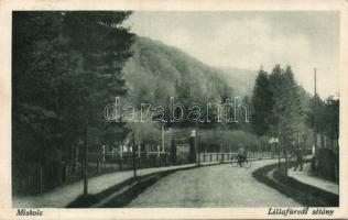 Lillafüred biciklisekkel