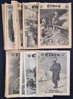 cca 1914-1918 Az Előre c. képes hetilap 17 db száma