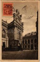 1930 Riga, Gildenhauser / guildhouses. TCV card (small tear)
