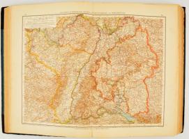 Andrees Allgemeiner Handatlas in 139 Haupt- und 161 Nebenkarten. Bielefeld und Leipzig, 1906, Velhag...