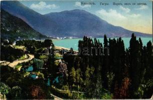 Gagra, Caucasus, park, view from the palace