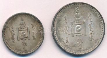 Mongólia 1925. 50m Ag + 1925. 1T Ag T:1-,2 patina
Mongolia 1925. 50 Mongo Ag + 1925. 1 Tugrik Ag C:...