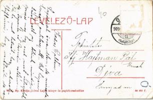 1909 Óbecse, Stari Becej; Vissy Károly kir. közjegyző lakóháza. W. L. Bp. Kiadja Lévai Lajos / notar...