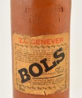 cca 1900 Amsterdam, Erven Lucas Bols gin kerámia palack, kopott, m: 29 cm