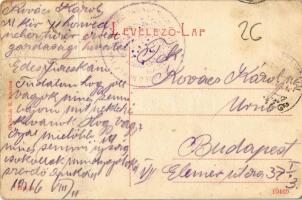 1916 Szilágysomlyó, Simleu Silvaniei; Megyeház utca. W. L. (?) 2310. H. Kiadja Heimlich K. / County ...