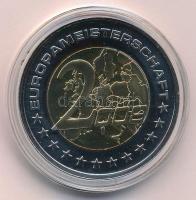 2008. 2008 - Európa-Bajnokság / 2006. Világbajnokság bimetál emlékérem tanúsítvánnyal (35mm) T:PP  2008. 2008 - European Championship / 2006. World Championship bimetallic commemorative coin with certificate (35mm) C:PP