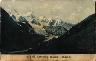 Altai, Katunskiye ledniki / Katun river, glaciers (fl)