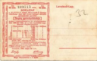 Tátra, Magas Tátra, Vysoké Tatry; Csorba tó. Hátoldalon sorsjegy / Strbské pleso / lake. lottery tic...