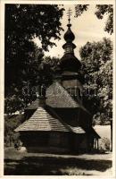 1942 Szolyva, Svalova, Svaliava, Szvaljava; fatemplom. Deutsch kiadása / wooden church (ázott / wet damage)