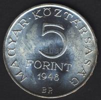 1948. 5Ft "Petőfi" Ag T:2+