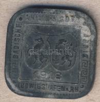 Német Birodalom/Weimari Köztársaság/Ludwigshafen Badische Anilin & Sodafabrik 1918. 50Pf T:3