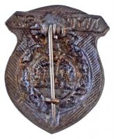 ~1920-1930. "NYUKOSZ (Nyugdíjas Katonatisztek Országos Szövetsége)" fém jelvény, részben z...