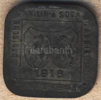 Német Birodalom/Weimari Köztársaság/Ludwigshafen Badische Anilin & Sodafabrik 1918. 50Pf T:3