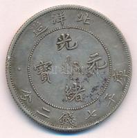 Kínai Császárság / Chihli Tartomány 1908. 1$ Ag "Sárkány" (26,86g) T:2,2- ph.
Chinese Emp...