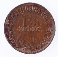 Amerikai Egyesült Államok / California 1857. Aranyérme Cu replikája T:2-
USA / California 1857. Rep...