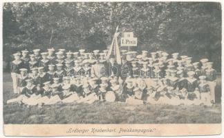 Erdberger Knabenhort. III. I. Preiskompagnie / K.u.K. Kriegsmarine, mariner cadets (Rb)