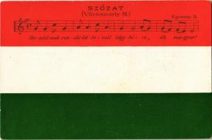 Szózat. Magyar hazafias lap / Second national anthem of Hungary, patriotic propaganda