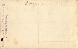 ~1920 Budapest VIII. Ludovika, katonatisztek felesketése, Rupprecht Elemér. Schäffer Ármin photo / m...