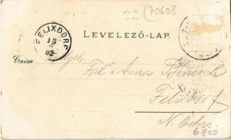 1902 Körmend, Honvéd laktanya, Gőzmalom, Vízimalom, Katolikus templom. Hermann Seibt No. 3104. Körme...