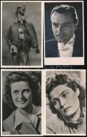 cca 1930-1940 Népszerű színészek fotói, 31 db, 13,5×8,5 cm