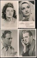 cca 1930-1940 Népszerű színészek fotói, 31 db, 13,5×8,5 cm