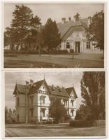 Mezőhegyes, M. kir. állami ménesintézet - 9 db régi megíratlan képeslap