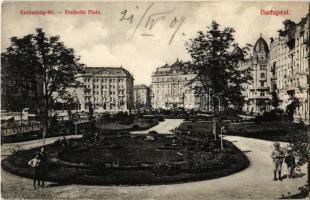 Budapest V. Szabadság tér. Divald Károly 374-1907. (Rb)