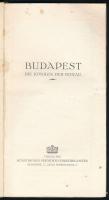cca 1930 Budapest, Königin der Donau. Képes idegenforgalmi kiadvány német nyelven 46 p