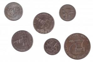 Amerikai Egyesült Államok 1976. 1/4$ (2x) + 1/2$ "Kennedy" (2x) + 1$ "Eisenhower&quot...