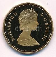 Kanada 1987. 1$ Br-Ni eredeti dísztokban T:PP
Canada 1987. 1 Dollar Br-Ni in original case C:PP