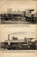 MÁV 321. sor. hegyipálya gyorsvonatmozdonya és MÁV 220. sor. gyorsvonatú, Brotán-kazános Amerikai jellegű mozdonya. Kiadja a Gőzmozdony Szaklap / Locomotives of the Hungarian State Railways (fa)