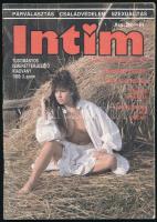 1989 az Intim tudományos ismeretterjesztő folyóirat 3. lapszáma, tűzött papírkötésben