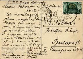 1940 Erdélyi részek visszacsatolásának emlékére. Megjöttünk testvérek! Hozzuk a szívünket, de ha kel...