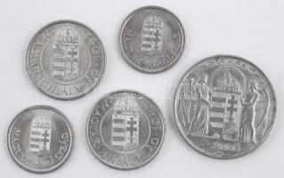 1941-1944. 1P Al (2xklf) + 1941-1943. 1P Al (2xklf) + 1943. 5P Al T:1-,2 ph