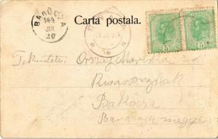 1904 Sinaia, Vedere Generala cu Hotelul Caraiman / general view, hotel. G. Matheescu 3139. Fotog. A....