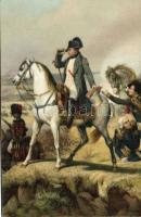 Napoleon at Wagram litho s: Horace Vernet
