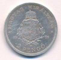 1936. 2P Ag "Liszt Ferenc" T:1- Adamo P7.3