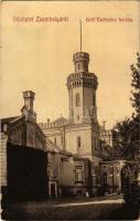1912 Zsombolya, Jimbolia; Gróf Csekonics kastély. W. L. Bp. 1988. Kiadja Dörfler Victor / castle (EB)