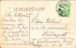 1912 Zsombolya, Jimbolia; Gróf Csekonics kastély. W. L. Bp. 1988. Kiadja Dörfler Victor / castle (EB...