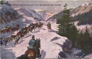 Austro-Hungarian Soldiers at Italian border