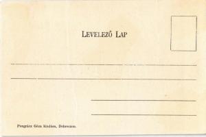 Hortobágy, Hortobágyi kilenclyukú híd. Kiadja Pongrácz Géza