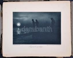 1915 Az Érdekes Újság Háborús Albuma. I. füzet  12 képpel, tartalomjegyzékkel külön papíron. Szakado...