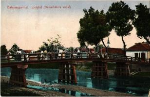 1923 Balassagyarmat, Ipoly híd (demarkációs vonal)