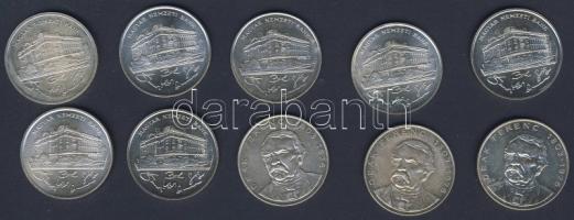 1992-94. 200Ft Ag "MNB" (7x), "Deák" (3x) T:BU,2