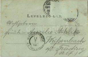 1900 Szombathely, látkép. Apfel H. C