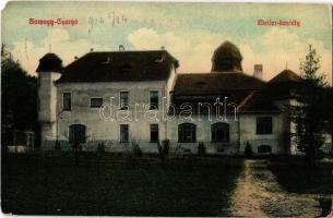 1912 Csurgó, Somogy-Csurgó; Meller kastély. Kiadja Grünfeld Ferenc 560. (EM)