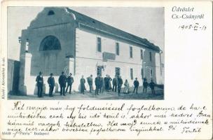 1908 Csanytelek, Cs.-Csány; Keresztény Szövetkezet üzlete és kiadása (EK)