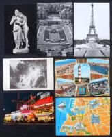 140 db MODERN külföldi (főleg francia) városképes és motívum képeslap / 140 modern European (mostly French) town-view and motive postcards