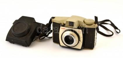 Kodak Eastman Brownie 44B fényképezőgép, működőképes, kissé viseltes / Vintage Kodak film camera, in working, slightly worn condition